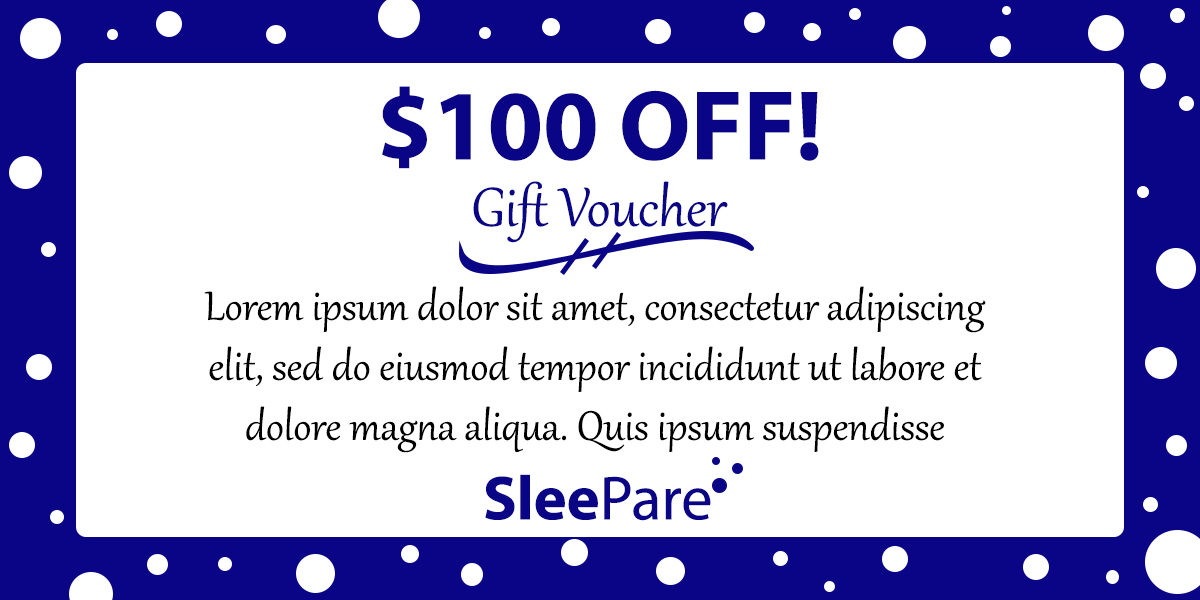 SleePare Gift Voucher